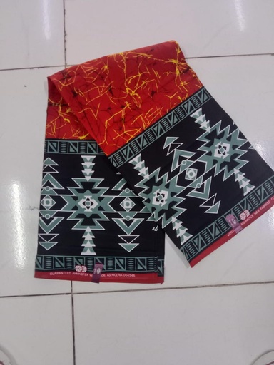 red snow flake